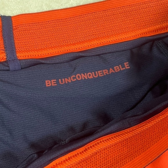 Rhone XXL Athletic Shorts Amber Red Stretch Performance Wicking EUC - Picture 8 of 10